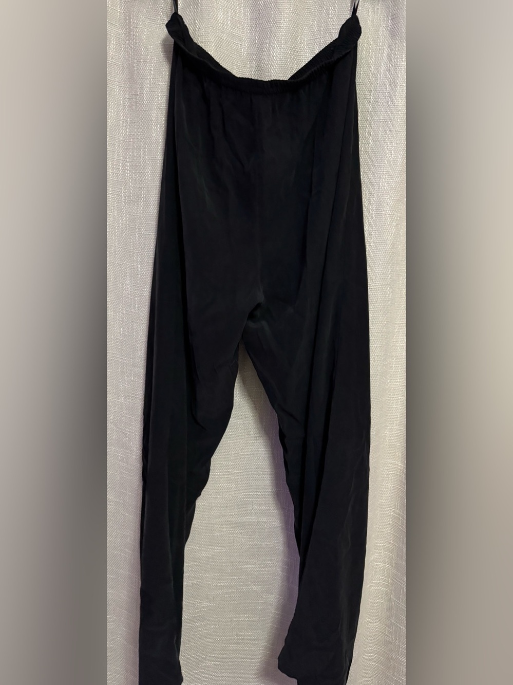 Eileen Fisher Black Silky Pants